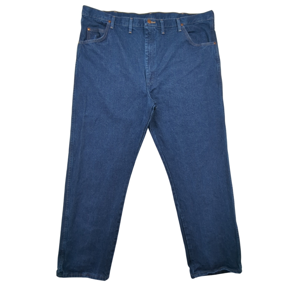 Wrangler Jeans Mens 46x32 31MWZPW Classic Fit Blue Denim Western Cowboy